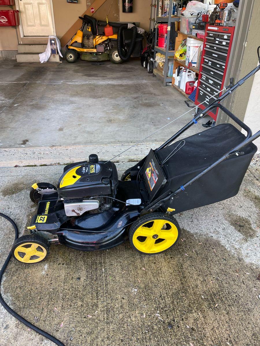 Brute 6.75 lawn mower hot sale