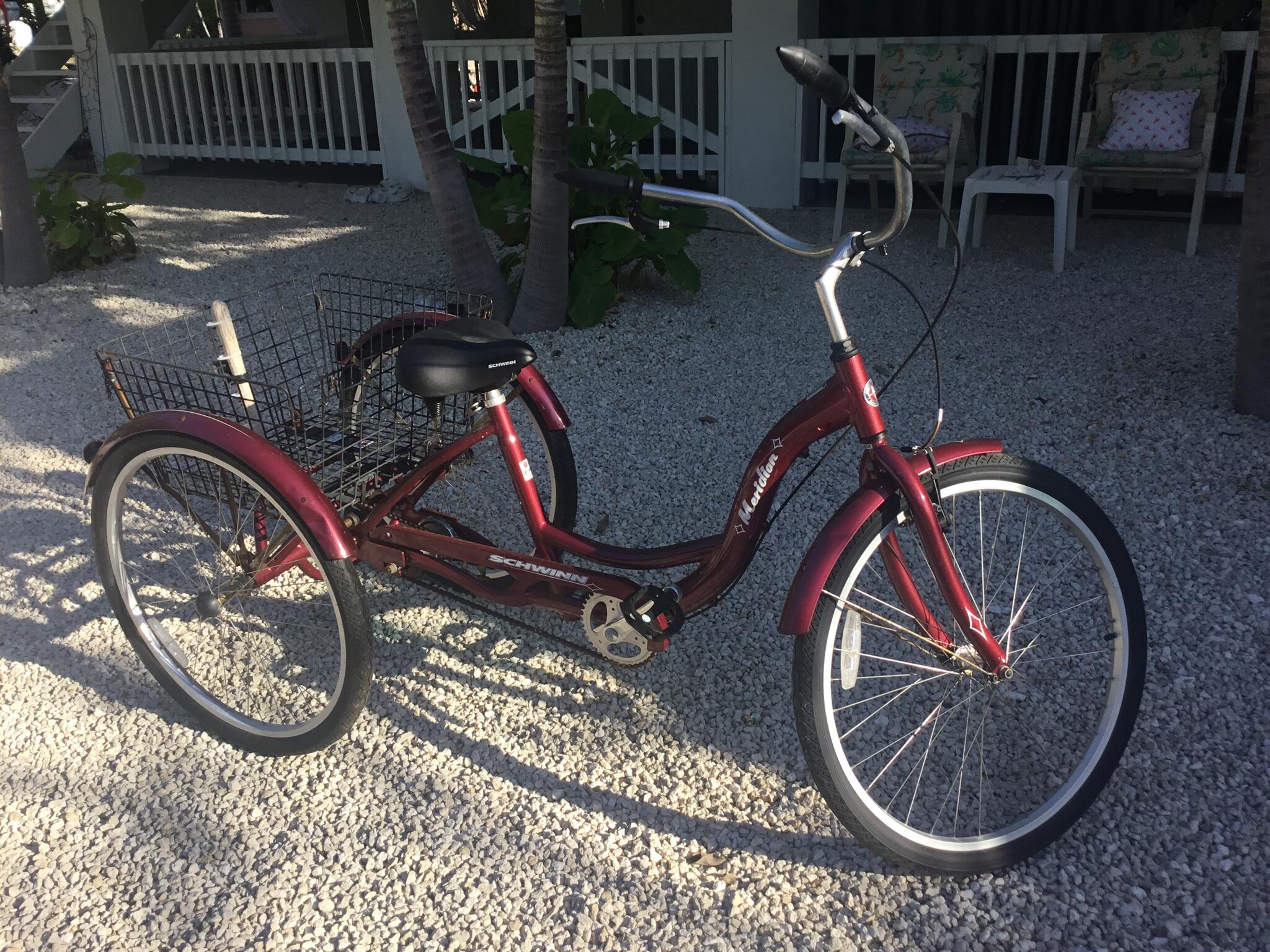 Tricycle, never used paid 450 asking 200 Dr. Arm Big Pine Key , call