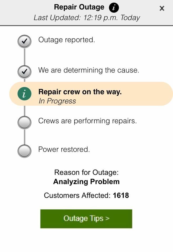 Current SCE Power Outage (La Habra Police Department) — Nextdoor — Nextdoor