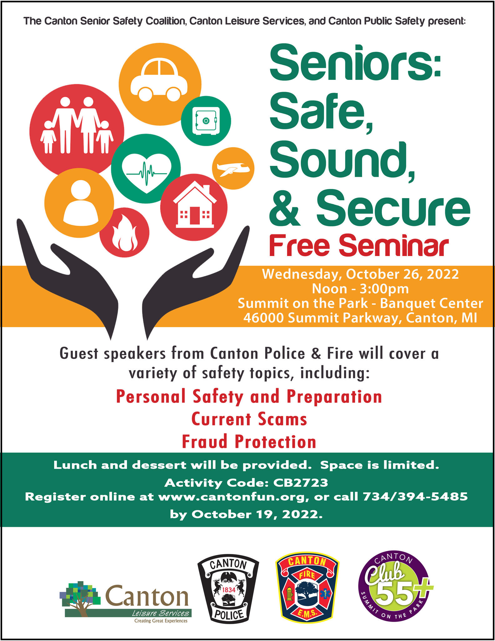 Safe, Sound & Secure 2022! (Canton Police Department) — Nextdoor — Nextdoor