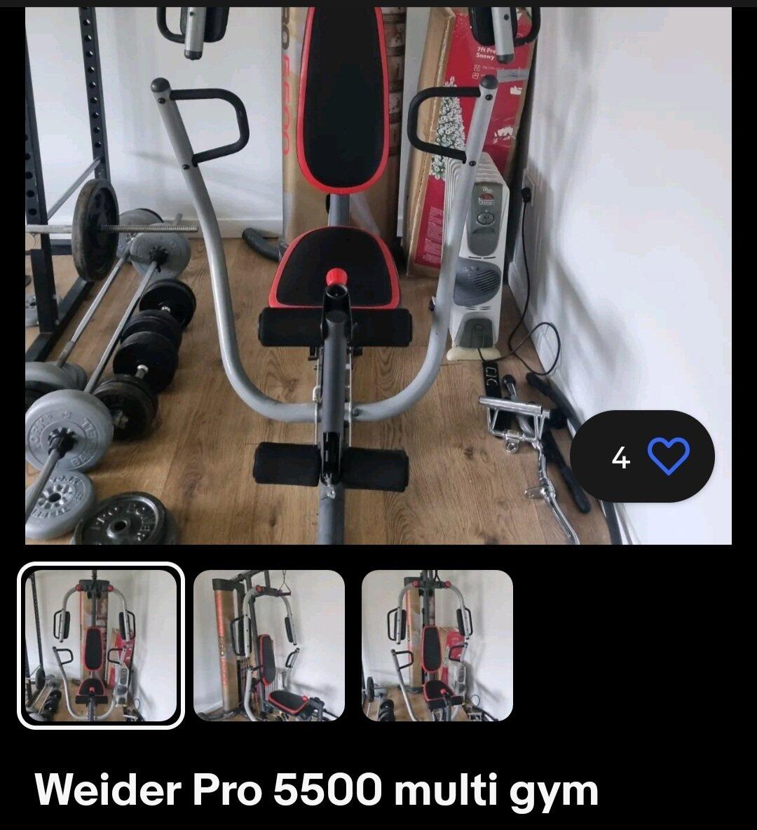 Weider Pro 5500 Multi Gym For 210 In Birmingham Engl For Sale Free Nextdoor