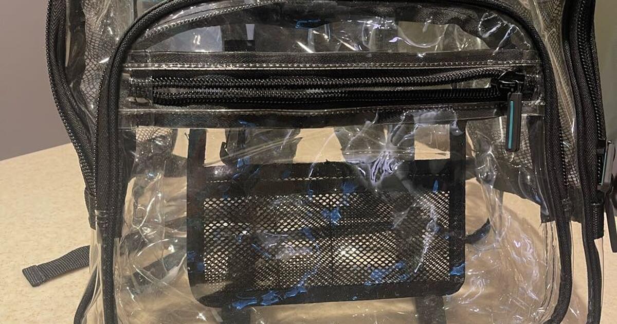 Extra large clear backpack for 5 in Cypress, TX Finds — Nextdoor