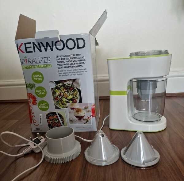 Kenwood Electric Spiralizer. Good as new, simple to use and clean