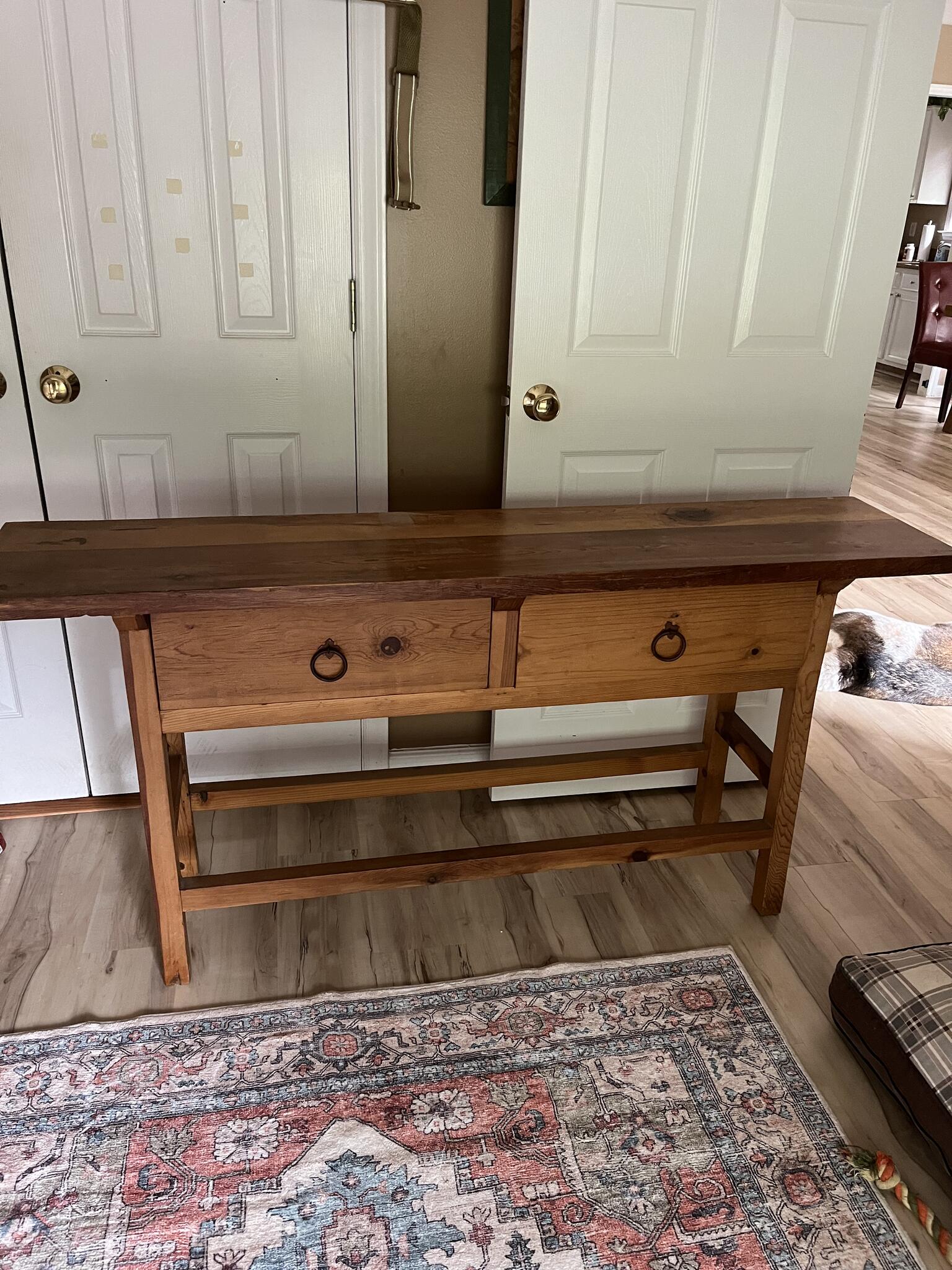 Wooden Console Table