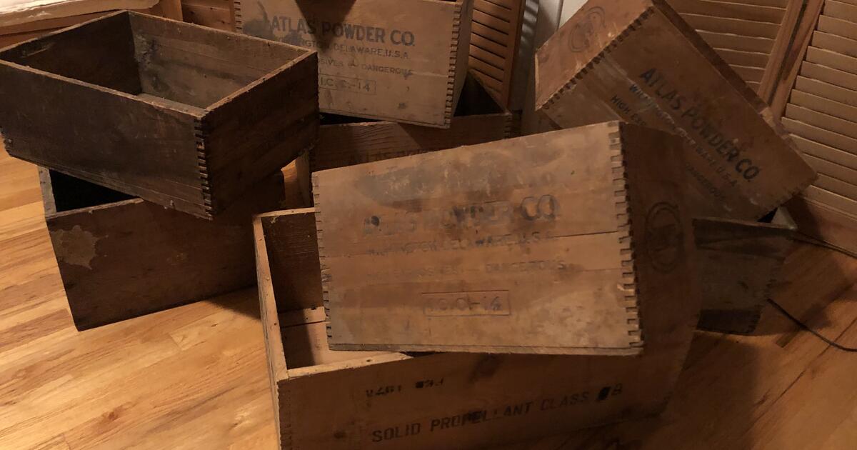 20 ea Midcentury wood boxes for 20 in Eugene, OR For Sale & Free