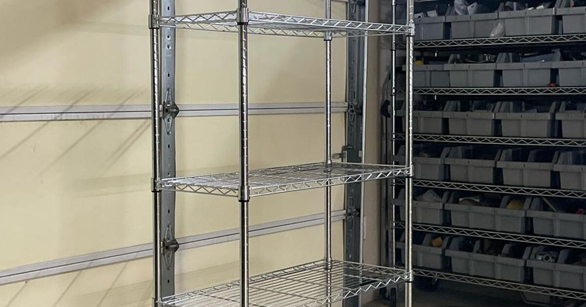 HDX(Home Depot)NSF Chrome Wire Shelving Rack for 70 in Little Elm, TX