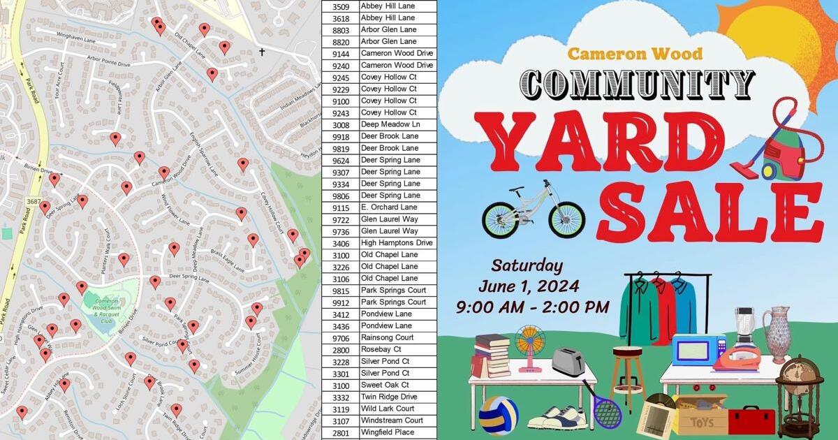 Cameron Wood Yard Sale for Free in Charlotte, NC For Sale & Free