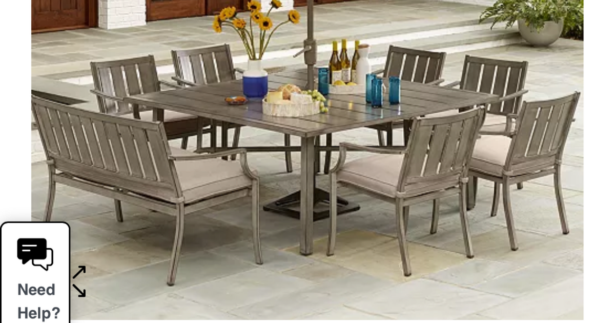 Macy’s Outdoor Dining Set 500 OBO for 500 in Rocklin, CA For Sale