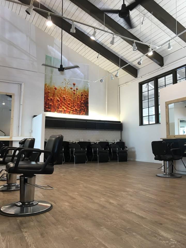 Actual Daniel Jordan Salon interior photograph