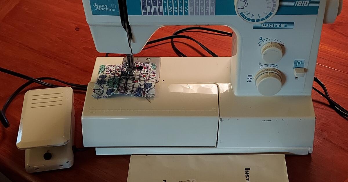 Model 1810 sewing machine with manual for 70 in Renton, WA For Sale & Free — Nextdoor