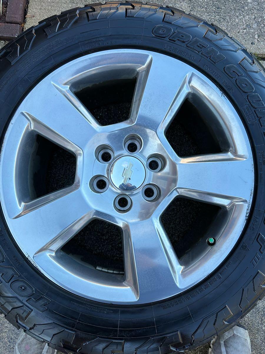 Rims and Tires—set of 4 original GM 21 inch for 600 in Raleigh, NC For Sale & Free — Nextdoor