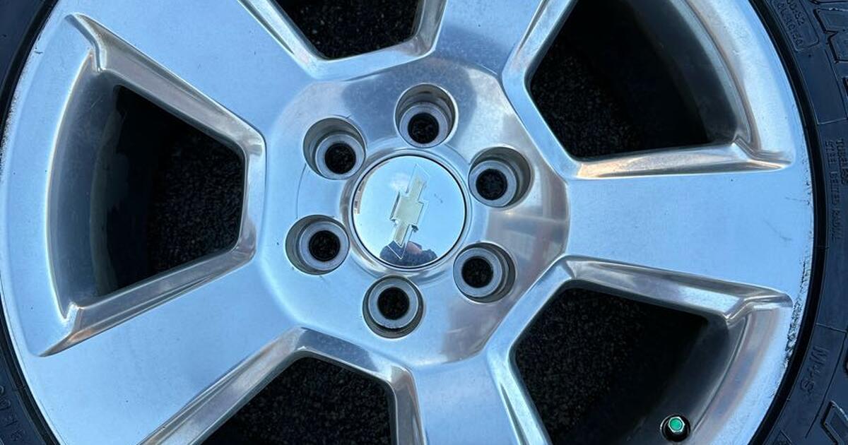 Rims and Tires—set of 4 original GM 21 inch for 600 in Raleigh, NC