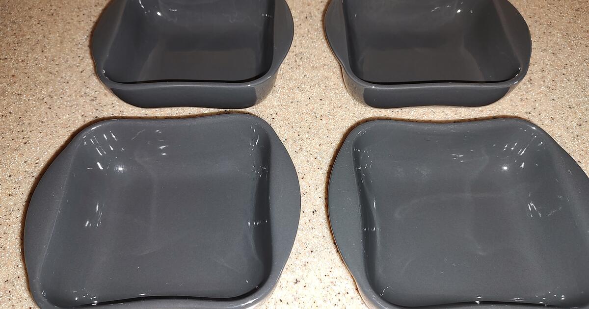 VILLEROY & BOCH VIVO STONEWARE TAPPAS DISHES (CASSEROLES) SET OF 4