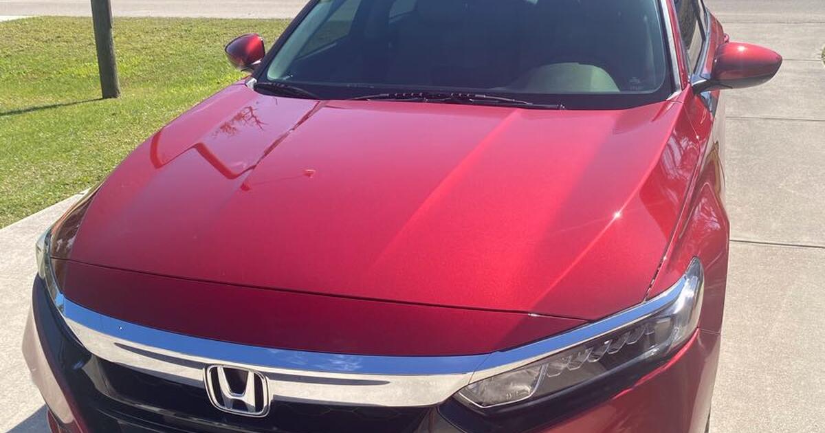 2018 honda accord lx 4 door sedan radiant red for 19875 in port