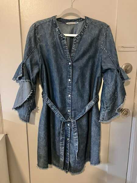 Given Kale Denim Dress, Size L For $6 In Los Angeles, CA | For Sale & Free Nextdoor Given Kale Denim Dress, Size L For $6 In Los Angeles, CA | For Sale & Free Nextdoor
