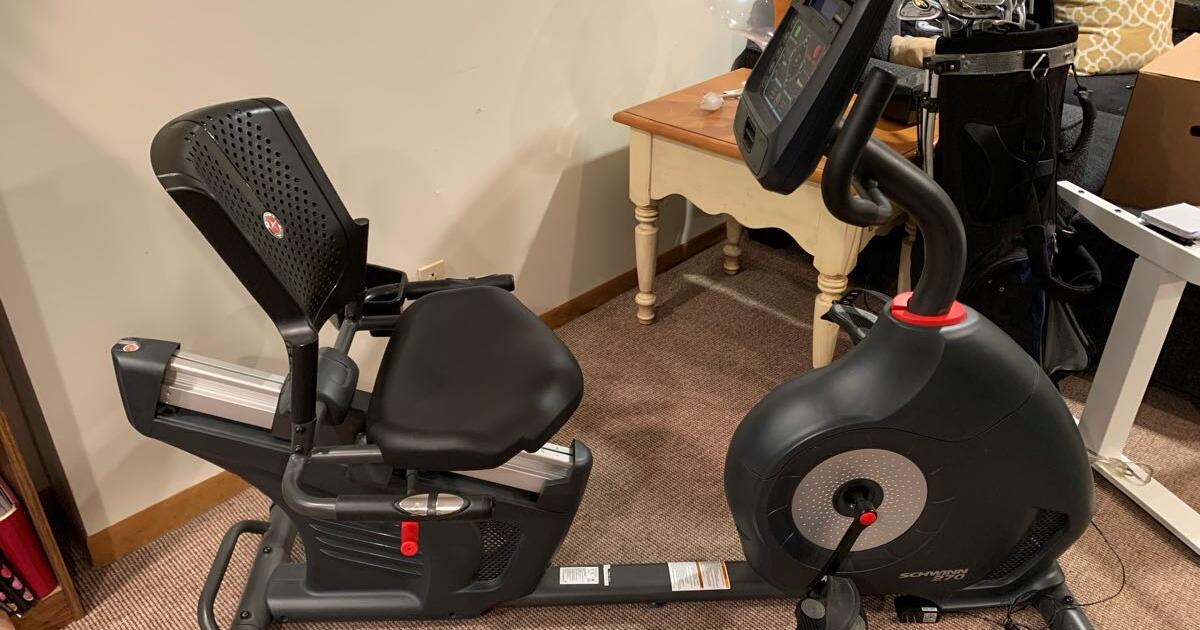 Schwinn 270 Recumbent Exercise Bike For 230 In Troy Mi For Sale