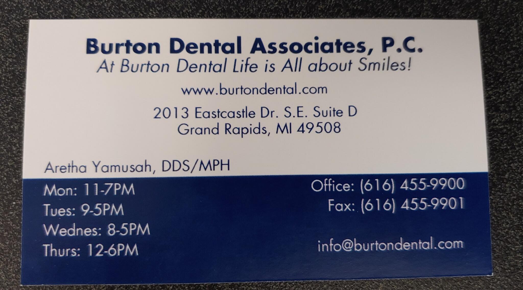 Burton Dental Associates PC Grand Rapids MI Nextdoor