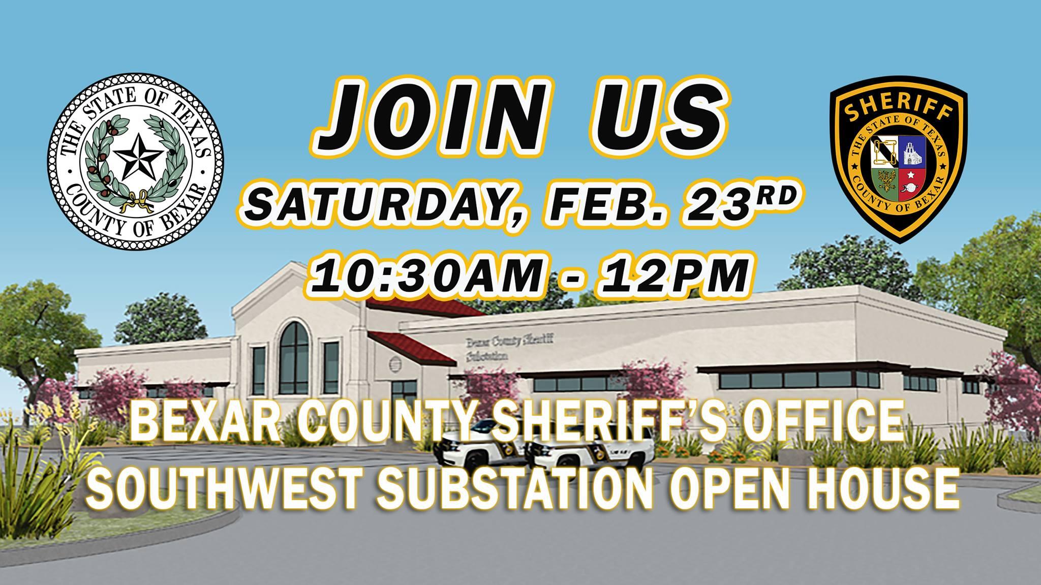 Bexar County Sheriffs Office Southwest Patrol Substation Grand Opening Bexar County Sheriffs 4051