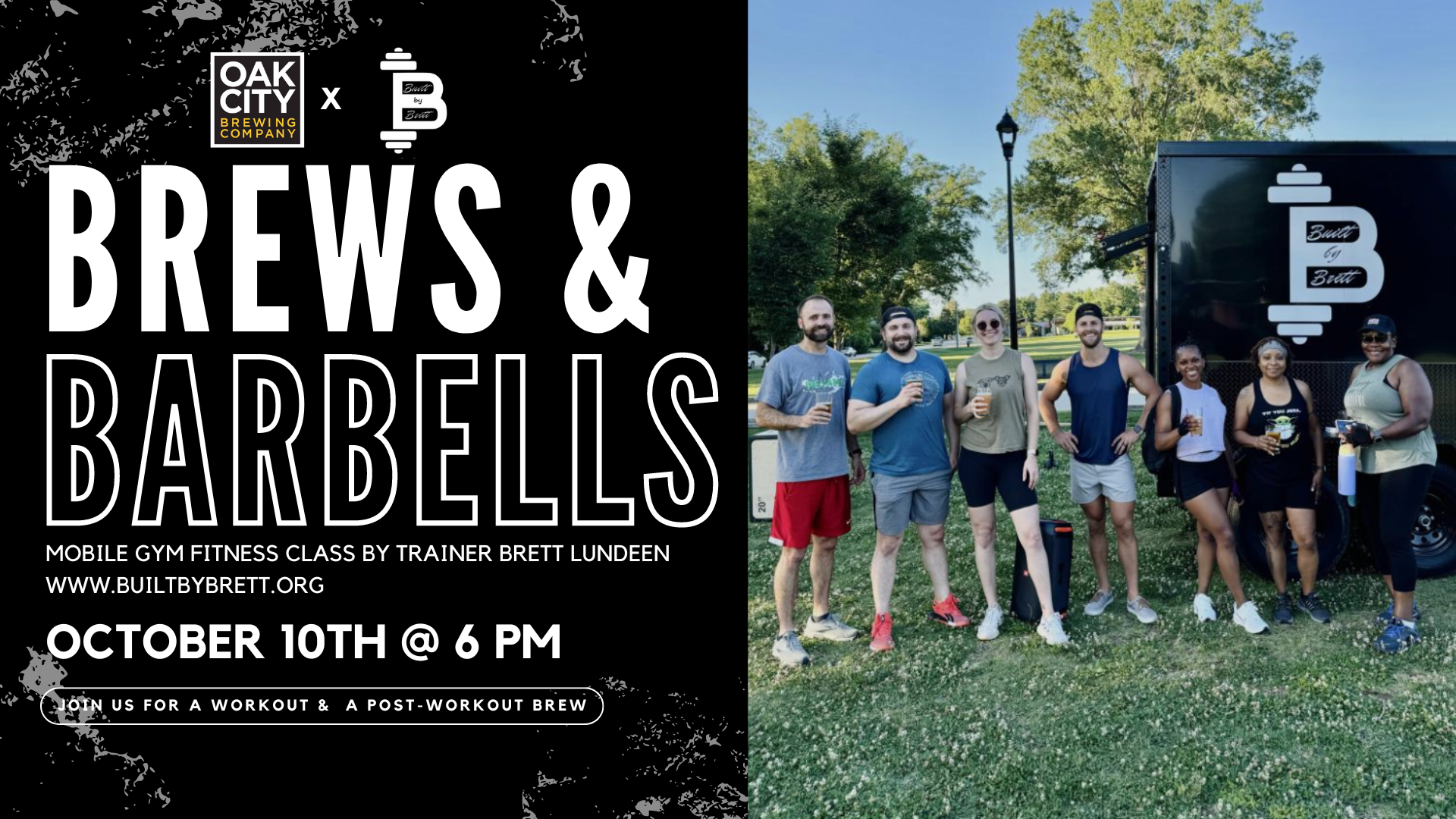 Brews & Barbells HIIT Class