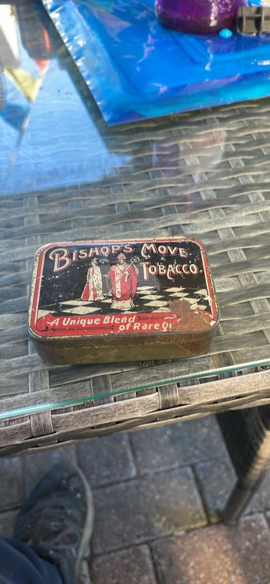 Bishop's Move Tobacco Tin (Empty) For £8 In Belper, Engl&
