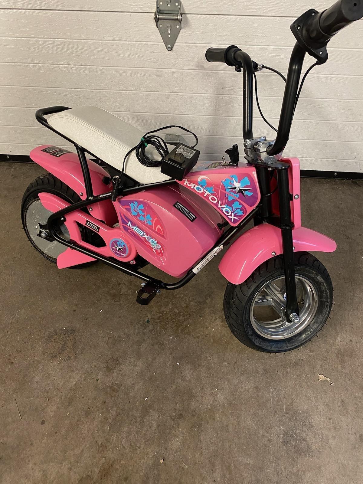 Motovox XSE Electric Mini Bike For 50 In Clay NY For Sale Free Nextdoor