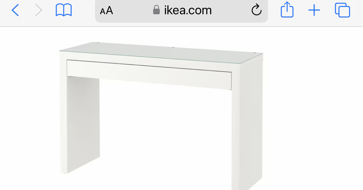 Lach Optimaal tempo Schrijf/toilettafel Malm (Ikea) Voor Gratis In Bloemendaal, NH | Gratis/Te  Koop — Nextdoor