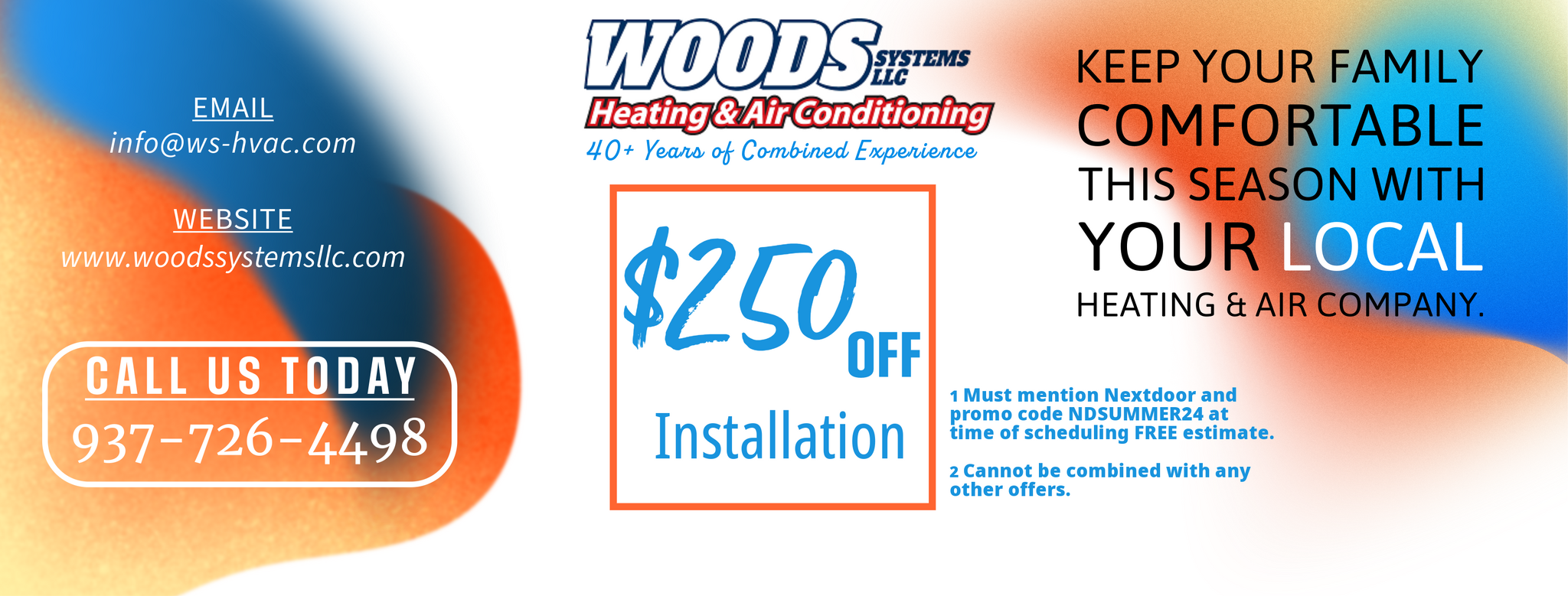 woods family heating & air conditioning