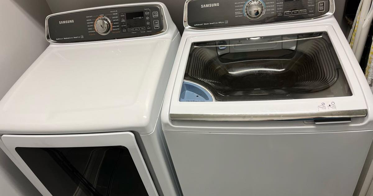 Samsung washer and dryer set 5.1 cu. for 225 in Greensboro, NC Finds