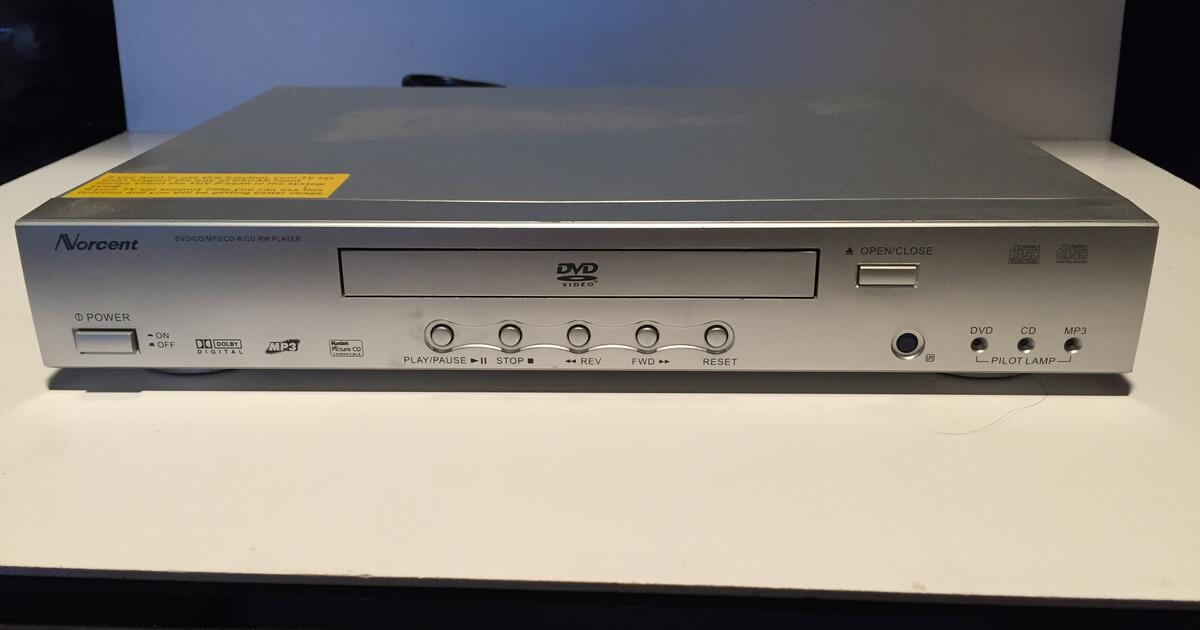 NORCENT DVD CD MP3 PLAYER for $15 in Mountain View, CA | For Sale ...