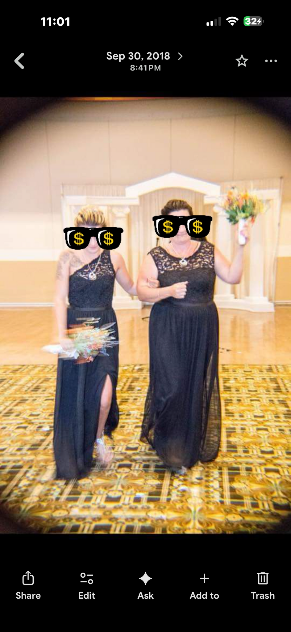 Black David Bridal Dress 2-size 20 & 1 Size 3 For $0 In Fairfield, OH | For  Sale & Free  Nextdoor