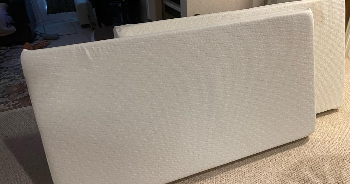 Two Twin 8” Thick Memory Foam Mattresses for Free in Raleigh, NC