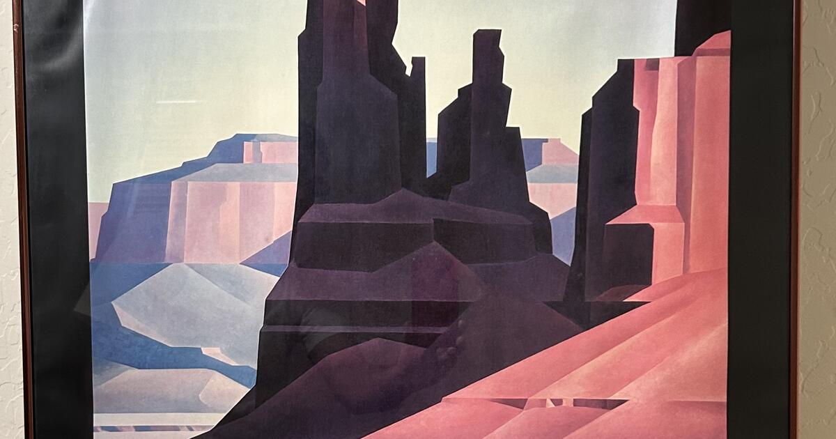 Ed Mell Art Resources Gallery Framed Poster For $20 In Phoenix, Az 