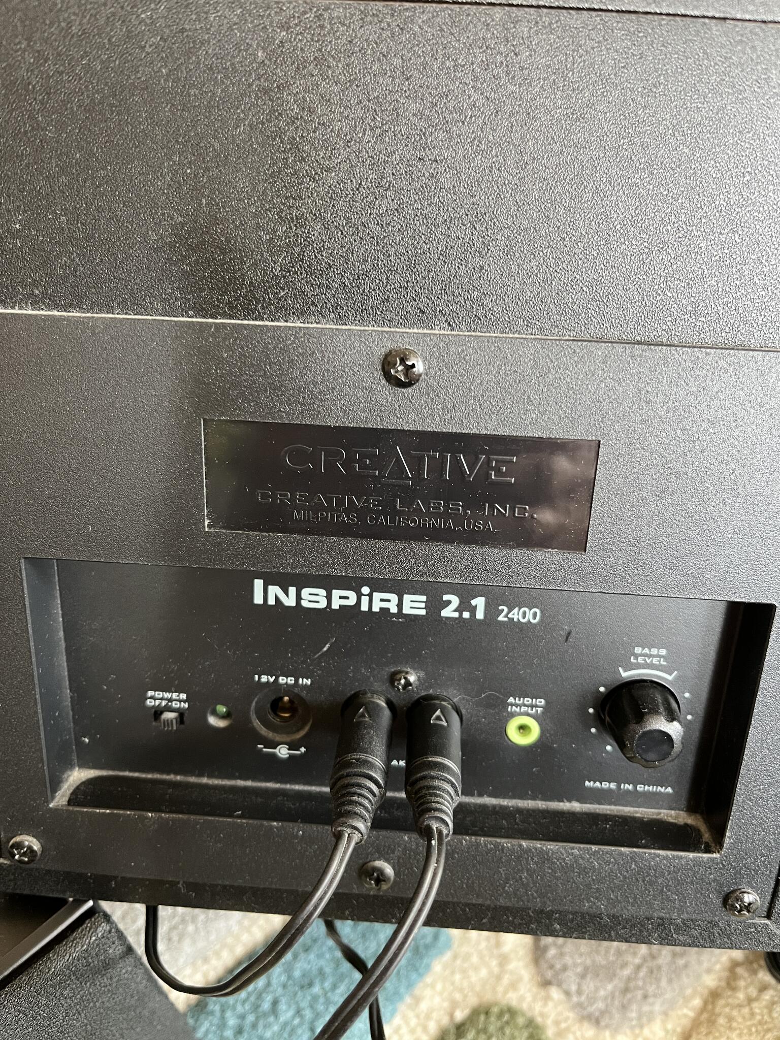 CREATIVE｜INSPiRE 2.1 2400｜スピーカーセット CREATIVE INSPiRE 2.1 2400 スピーカー CREATIVE｜INSPiRE 2.1 2400