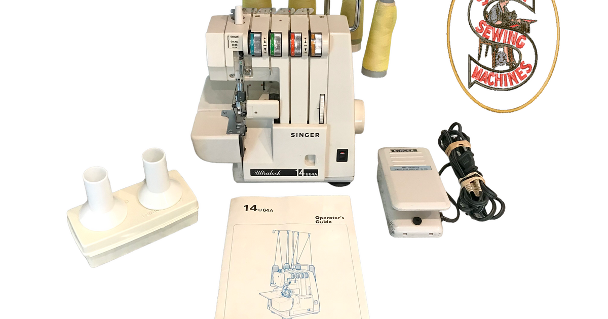 Singer Ultralock 14U64A Serger Sewing Machine + Pedal for 125 in Ocala