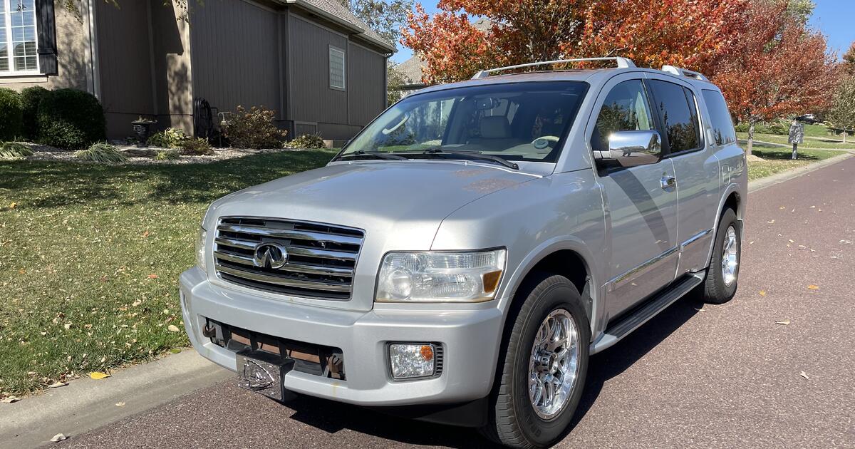 2006 INFINITI QX56 V8 w/Tow Hitch, 4Wheel Drive, Loaded Technology Package for 9500 in
