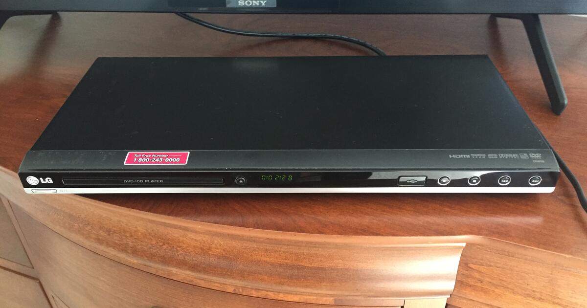 LG DN898 Upconverting DVD Player for 20 in San Carlos, CA For Sale