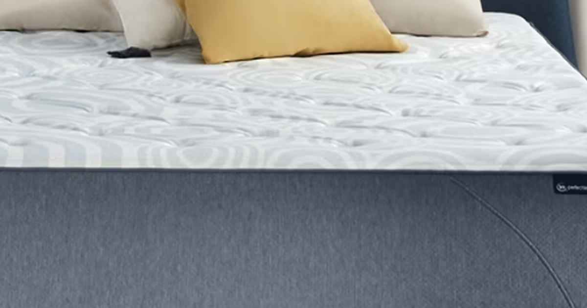 Serta queen firm moonflower mattress box spring 10 years young for