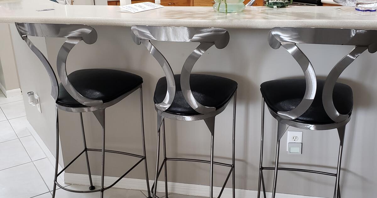 Set of (3) Bar height Bar Stools for 225 in Boynton Beach, FL Finds