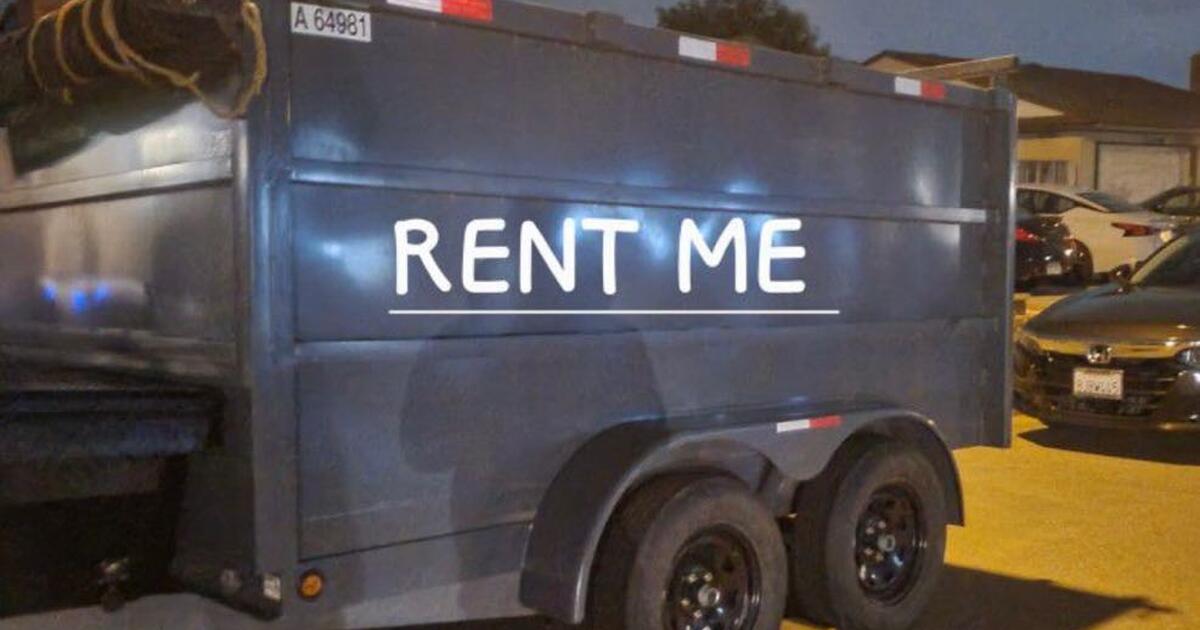 Dump trailer 8x10x4 for 105 in El Cajon, CA For Sale & Free — Nextdoor