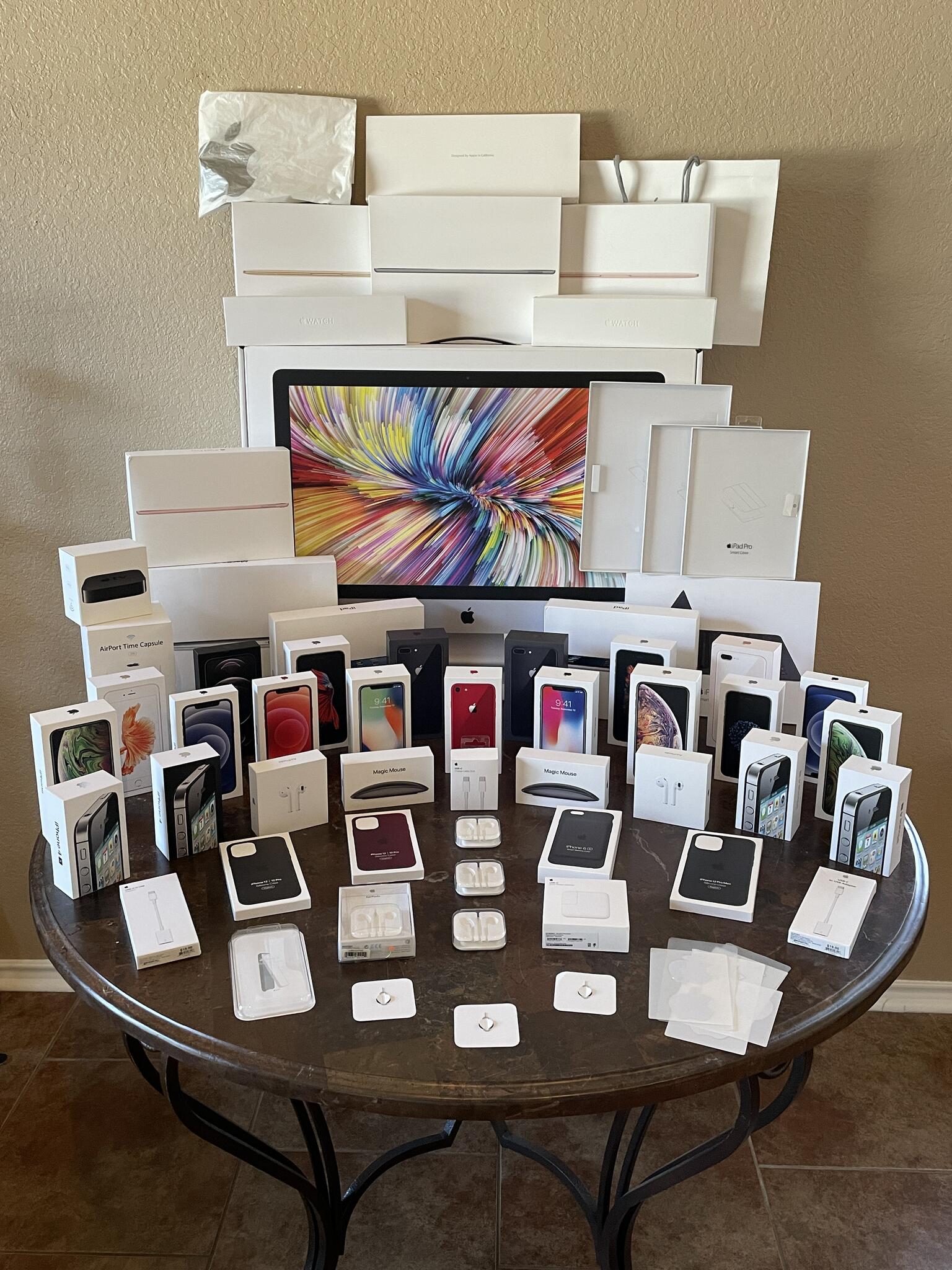 APPLE PRODUCT / iPHONE RESELLERS! PRODUCT BOXES FOR SALE! for 100 in