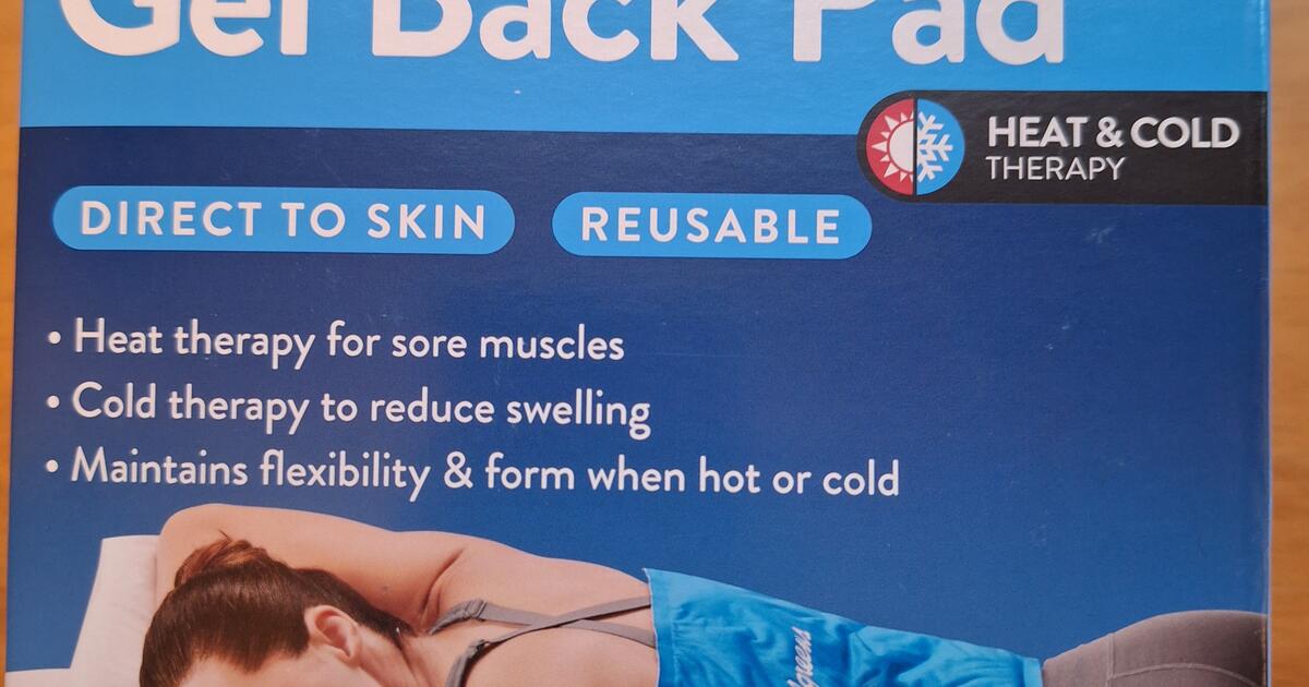 Free extra large gel back pack new in box for free in minneapolis