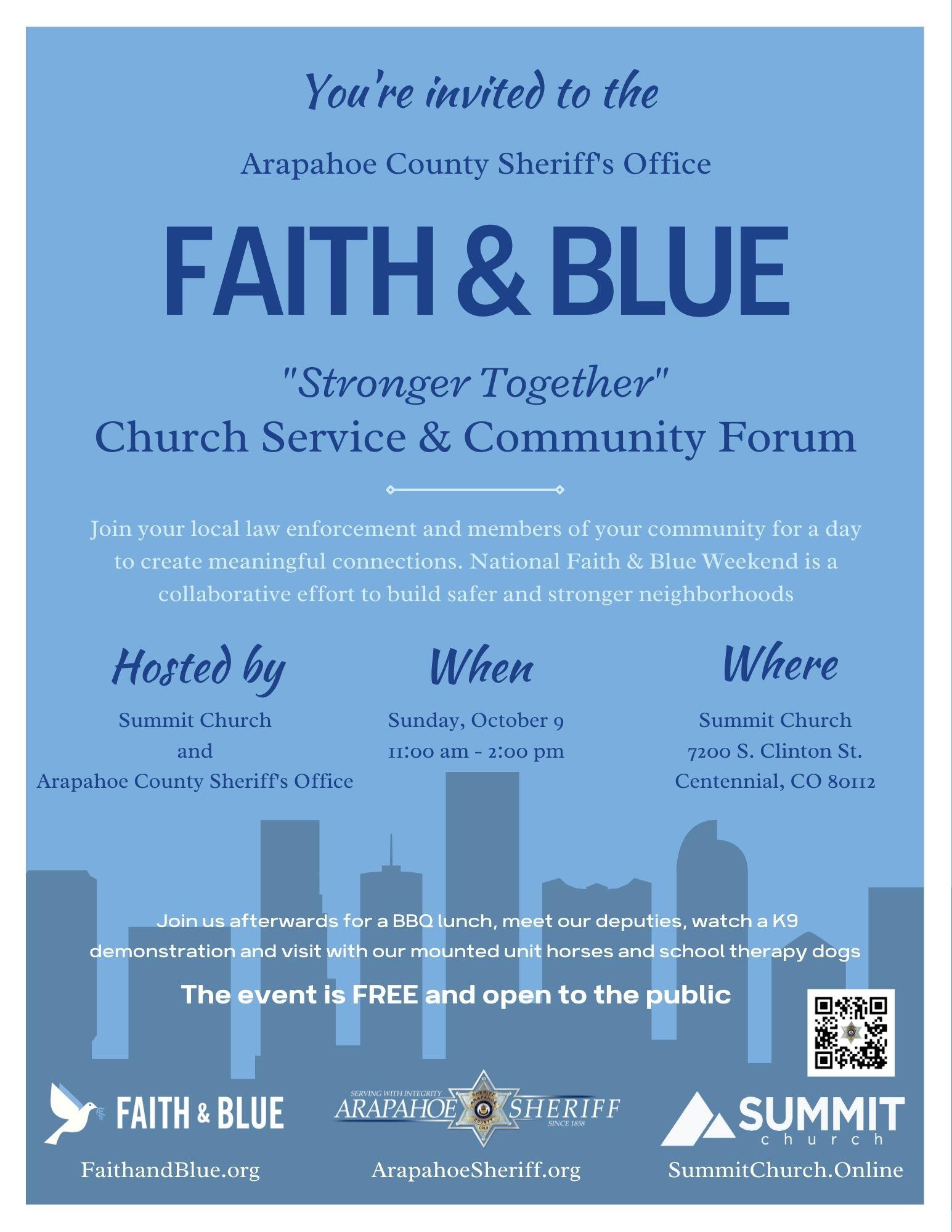 LET'S MAKE OUR NEIGHBORHOODS SAFER (Arapahoe County Sheriff's Office