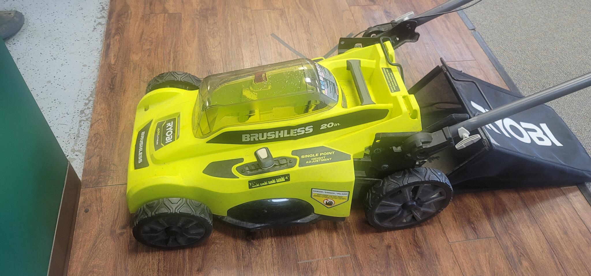 Ryobi lawn motor 40v lithium battery 