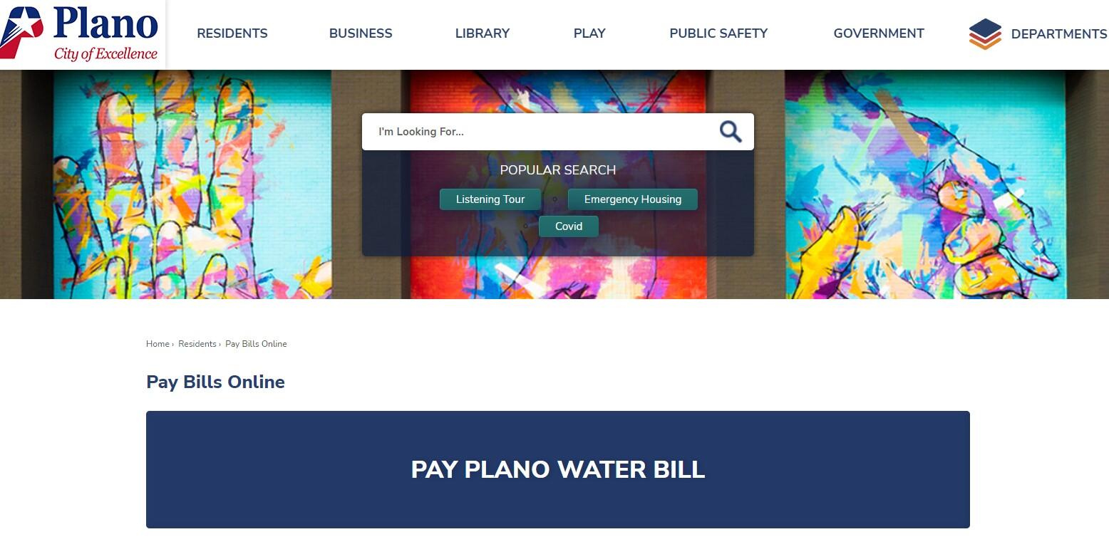 Paying Your Water Bill Online (City of Plano) — Nextdoor — Nextdoor