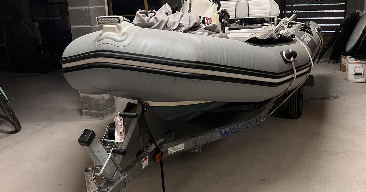 2016 14ft Zodiac Boat & Trailer for 10000 in Johns Island, SC For