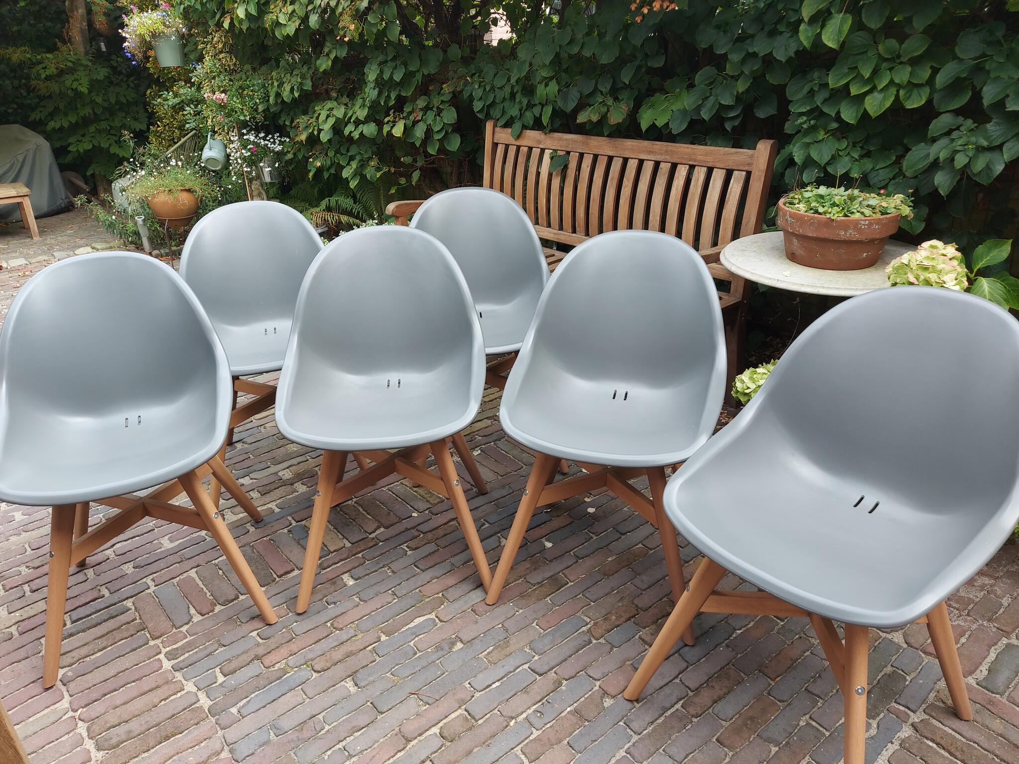 regenval controller laat staan 6 x IKEA FANBYN Kuipstoel Eettafelstoel Binnen Of Buiten Vrijwel Nieuw Voor  250 € In Leidschendam-Voorburg, ZH | Gratis/Te Koop — Nextdoor