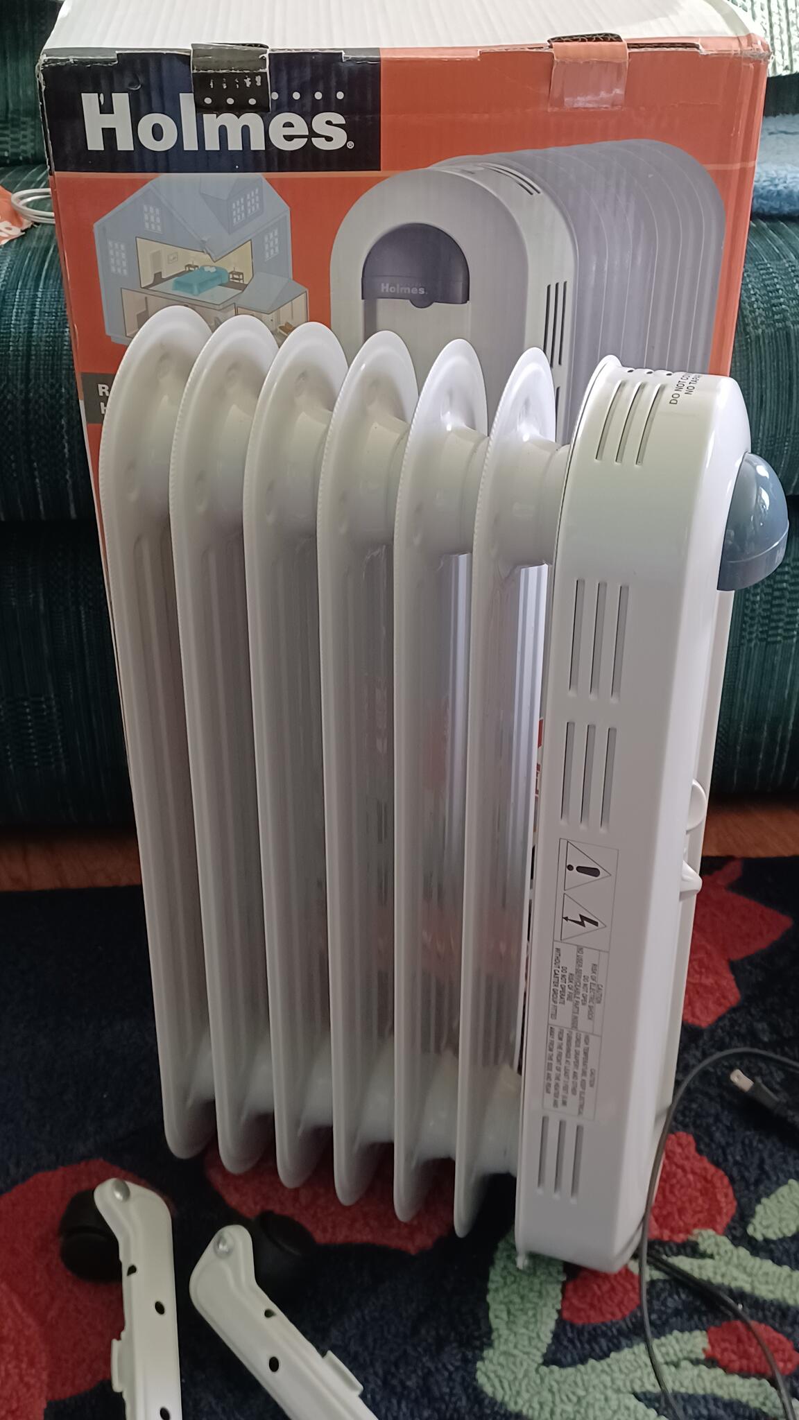 Thermostat Holmes Radiator Heater 1500 Watt Vintage 1992 Holmes