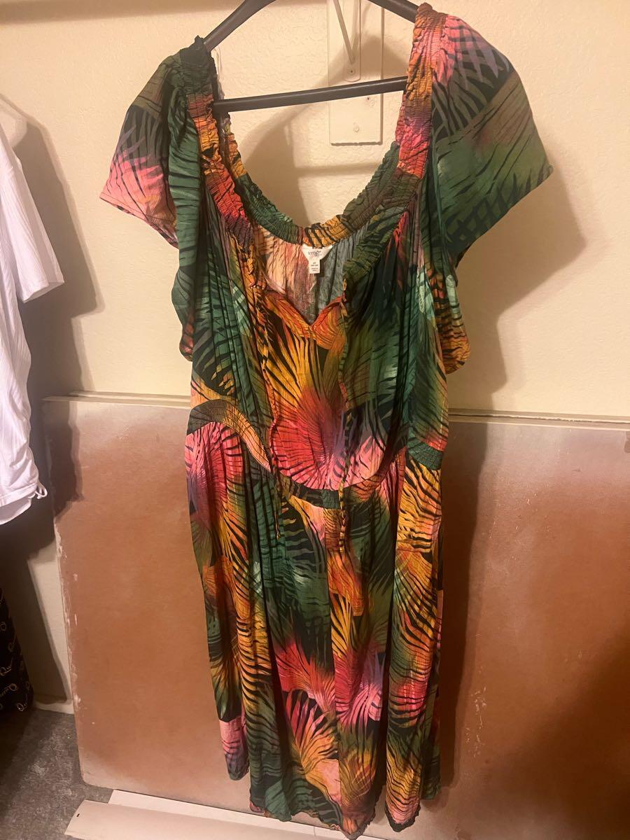 graphic floral maxi dress Josie Floral Maxi Dress Ivory/Dusty Coral / XS
