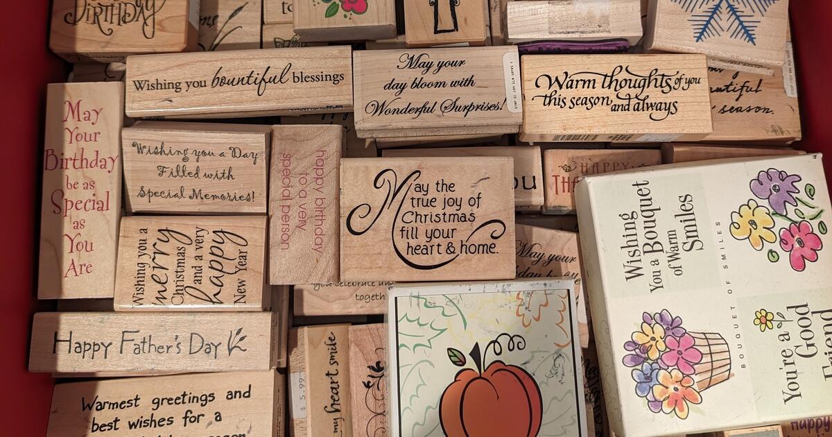 Calling all crafters 100 free stamps for card making for free in
