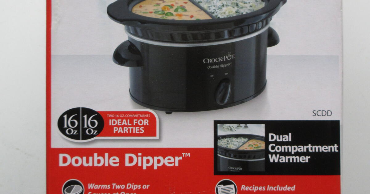 Never Used /// CrockPot - Double Dipper Warmer for $10 in West Mifflin ...